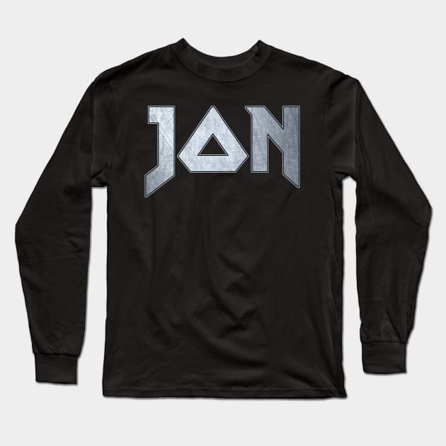 Heavy metal Jon Long Sleeve T-Shirt by KubikoBakhar